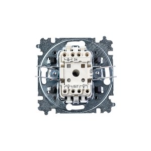 Переключатель одноклавишный ABB Levit сталь / дымчатый чёрный (3559H-A06445 69W) - фото 5