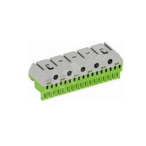 Клеммник самозажимной PE 17x4+5x25мм ZK175G|1SPE007715F9716| ABB 2