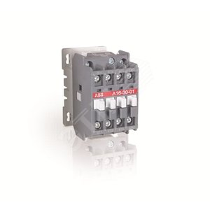 Контактор A16-30-01 (16А AC3) катушка 24В AC - ABB