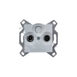 ABB Levit Серый Розетка TV-R оконечная | 5011H-A03503 16W | 2CHH083503A6016 | ABB - фото 3