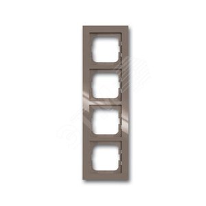 Рамка 4-постовая, серия axcent, цвет entr?e-grey | 1754-0-4474  | 2CKA001754A4474 | ABB 2