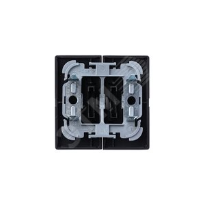 Клавиша для механизма 2-клавишных выключателей/переключателей/кнопок, серия solo/future, цвет чёрный бархат | 1751-0-3038  | 2CKA001751A3038 | ABB 4