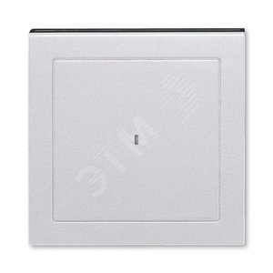 ABB Levit Серебро / дымчатый чёрный Накладка для выключателя карточного | 3559H-A00700 70 | 2CHH590700A4070 | ABB 2