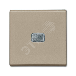ABB Basic 55 Шампань Выключатель 1-клавишный с подсветкой | 1012-0-2165  | 2CKA001012A2165 | ABB - фото 2