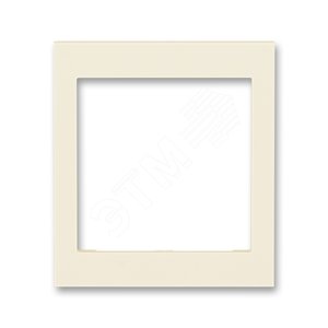 ABB Levit Слоновая кость Накладка на рамку 55х55 промежуточная | 3901H-A00355 17 | 2CHH010355A4017 | ABB - фото 2