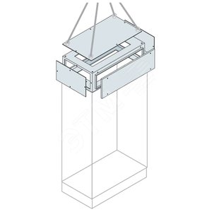 Контейнер кабельный верхний 600x600мм ШхГ | ER6060K | ABB 2
