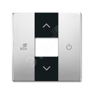 Накладка терморегулятора free@home, future, цвет сталь | 6220-0-0546 | 2CKA006220A0546 | ABB - фото 2