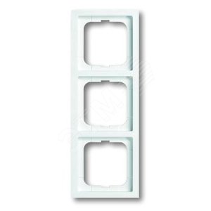 Рамка 3-постовая, серия, серия solo/future, цвет linear, цвет альпийский белый | 1754-0-4502 | 2CKA001754A4502 | ABB 2