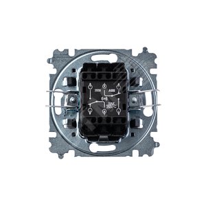 ABB Basic 55 Сл. кость Переключатель 1-клавишный | 1012-0-2149  | 2CKA001012A2149 | ABB - фото 3