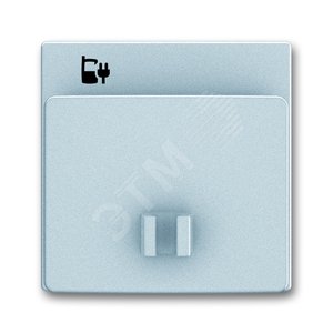 Плата центральная (накладка) 6478-83 для блока питания micro USB - 6474 U, Future, серебристый алюми - фото 2