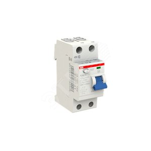 Выключатель дифференциальный (УЗО) F202 2п 25А 30мА тип A | 2CSF202101R1250 | ABB - фото 4