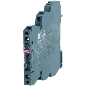 Реле RBR121 , 1 переключающий контакт, 10мА-6А, катушка 12VDC, пруж.зажимы | 1SNA645535R2600 | ABB 2