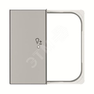 SRD-2-L-85PL Клавиша двойная левая free@home, SKY, светорегулятор, серебристая|2CLA852641A1301| ABB - фото 2