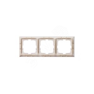 ABB Basic 55 Сл. кость Рамка 3-ая | 1725-0-1486  | 2CKA001725A1486 | ABB - фото 4