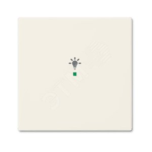 SRL-1-96 Клавиша одинарная free@home, освещение, Basic 55, цвет chalet-white | 6220-0-0704 | 2CKA006220A0704 | ABB - фото 2
