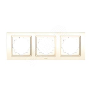 Zena жемчуг рамка 3 постовая