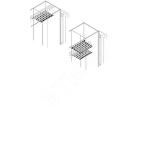 Перегородка горизонт. W=400мм D=900мм|1STQ008578A0000 | ABB - фото 2
