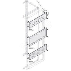 Панель вентилируемая H=200мм W=1000мм|1STQ007739A0000 | ABB 2