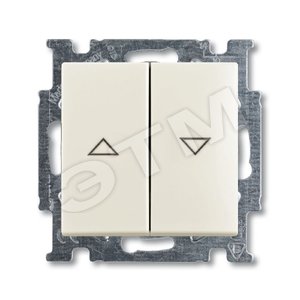 BASIC 55 Выкл-ль жалюзи в рамку беж. - ABB