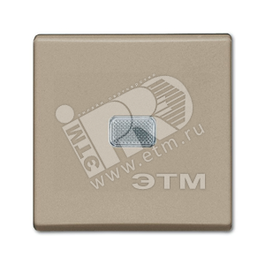 ABB Basic 55 Шампань Выключатель 1-клавишный с подсветкой | 1012-0-2165  | 2CKA001012A2165 | ABB - ABB