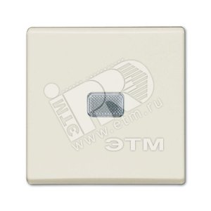 ABB Basic 55 Шале (белый) Выключатель 1-клавишный с подсветкой | 1012-0-2185  | 2CKA001012A2185 | ABB - ABB