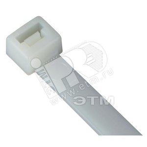 Стяжка кабельная, повышенная прочность, полиамид 6.6, натуральная, TYL300M (50шт) | 7TCG054360R0353 | ABB