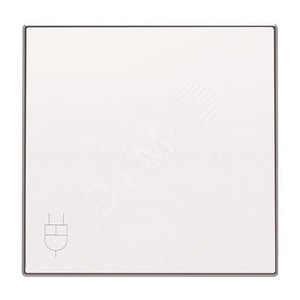 Накладка розетки с крыш.,SKY,ал.белый | 2CLA858810A1101 | ABB - ABB