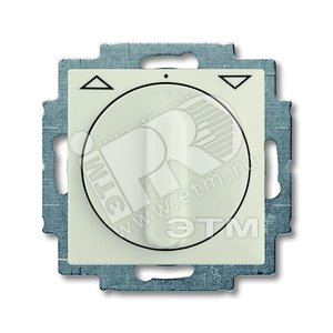 Мех-м выкл. жалюзи поворот., с наклад., с ручкой, с фикс., серия Basic 55, цв. chalet-white - ABB