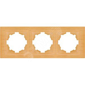 Zena береза рамка 3 постовая (500-012700-227)