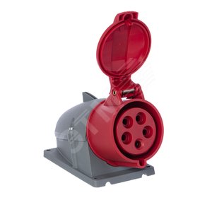 Розетка для монтажа на ПОВЕРХНОСТЬ 32A. 3P+N+E. IP44 432 RS6 | 2CMA193139R1000 | ABB - фото 2