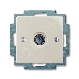 ABB Basic 55 Шампань Розетка TV оконечная | 1724-0-4310  | 2CKA001724A4310 | ABB - фото 2