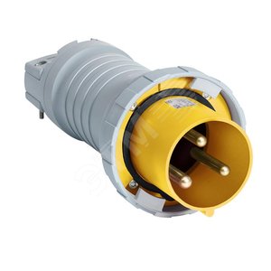 Вилка кабельная 263P4W, 63А, 2P+E, IP67, 4ч | 2CMA166774R1000 | ABB 2