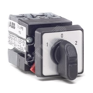 Переключатель OMU2PBR 3-х поз.(1-0-2) РФ 2