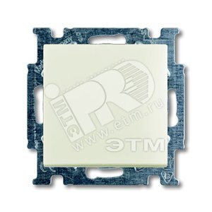 BASIC 55 Механизм одноклавишной кнопки 1п НОК с N-клеммой chalet-white (2026 UC-96-507) - ABB