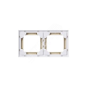 ABB Levit Слоновая кость / белый Рамка 2-ая | 3901H-A05020 17W | 2CHH015020A6017 | ABB - фото 3