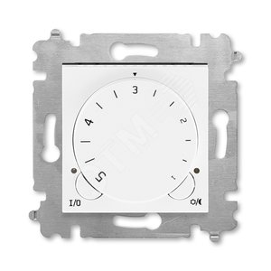 ABB Levit Белый / белый Терморегулятор с поворотной ручкой 16А 16A | 3292H-A00003 03W | 2CHH920003A6003 | ABB - фото 2