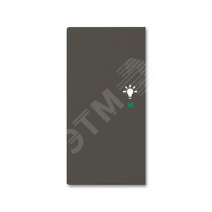 SRL-2-L-95 Клавиша двойная левая free@home, освещение, Basic 55, цвет chateau-black | 6220-0-0692  | 2CKA006220A0692 | ABB - ABB