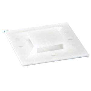 Монтажное основание, самоклеящ./винт; натуральный, полиамид 6.6; 50,8 х 50,8 ; 19,1; 500 шт. | 7TAG009840R0016 | ABB 2