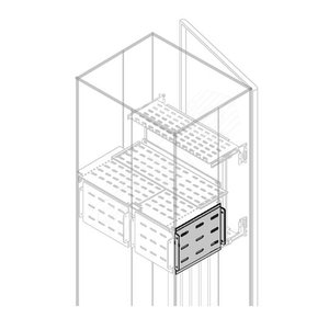 Перегородка верт.боковая H=225мм D=500мм|1STQ008887A0000 | ABB - фото 2