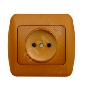 ZIRVE дуб розетка с/з - ABB
