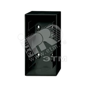 BASIC 55 Коробка 2 пост наружная chateau-black (1702-95-507)