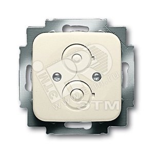 Рамка центральная с суппортом Busch-Duro 2000 SI, цвет слоновая кость