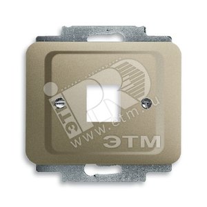 ALPHA Накладка телеф.розетки*1   PAL - ABB