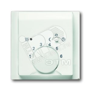 IMPULS Накладка для мех-ма терморег. 1095U,1096U,бел. бархат - ABB