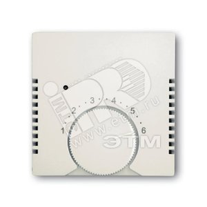 Центр. пл. для терморегулятора 1094 U, 1097 U, серия Basic 55, цв. chalet-white