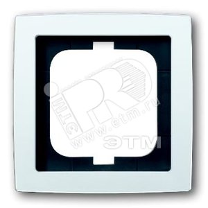 Рамка 1-постовая, серия solo/future, цвет альпийский белый | 1754-0-4536 | 2CKA001754A4536 | ABB