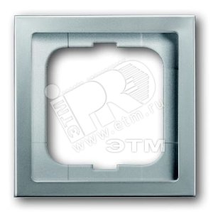 Рамка 1-постовая, серия pur/сталь | 1754-0-4500 | 2CKA001754A4500 | ABB - ABB
