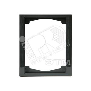 Рамка 1-постовая, 100мм серия Impressivo, антрацит | 1721F100-81 | 2TKA000275G1 | ABB