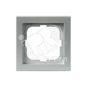 Рамка 1-постовая, серия Impressivo, алюминий | 1721F85-83 | 2TKA000285G1 | ABB - ABB