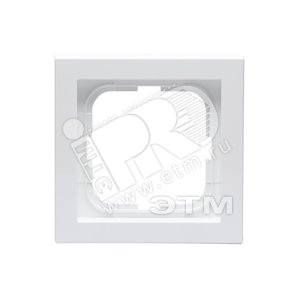 Рамка 1-постовая, серия Impressivo, белый | 1721F85-84 | 2TKA000287G1 | ABB - ABB